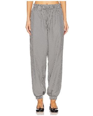 Tanner Fletcher Trainingshose Kennedy Ruffle Gingham - Grau