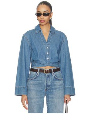 Veronica Beard Timothy Shirt - Blue