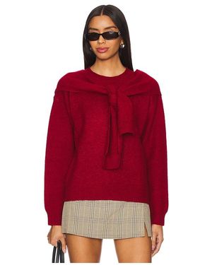 Line & Dot Atlas Jumper - Red