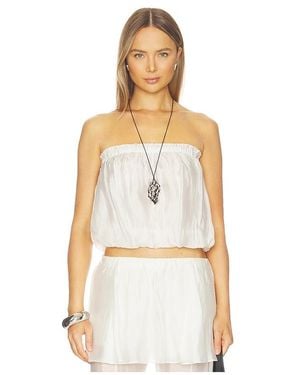 THE GARMENT Gilian Balloon Top - White