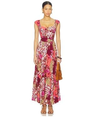 chinese dress ladies Free People Printed Dixie Maxi Dress – Josie's Boutique main image 1