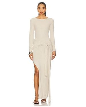 SNDY'S Misha Maxi Dress - Natural