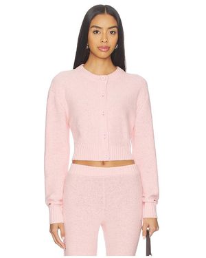 Lovers + Friends Lora Textured Cardigan - Pink