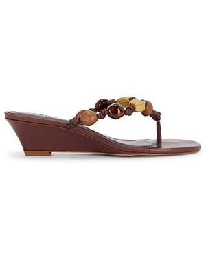 SCHUTZ SHOES X Revolve Sapphire Wedge Sandal - Multicolour