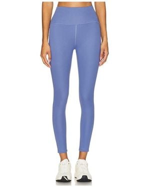 Beyond Yoga Powerbeyond Strive High Waisted Midi Legging - Blue