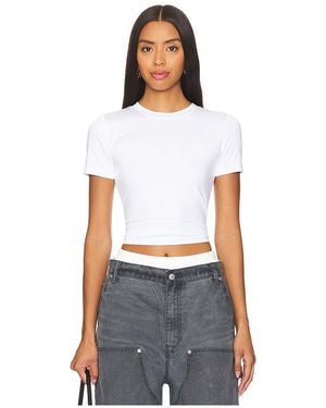 RTA Flora Western Logo T Shirt - White