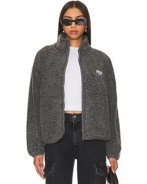 American Vintage Hoktown Sherpa Jacket - Grey