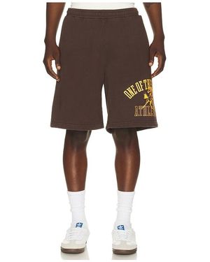 One Of These Days Mustang Athletics Sweat Short - Brown