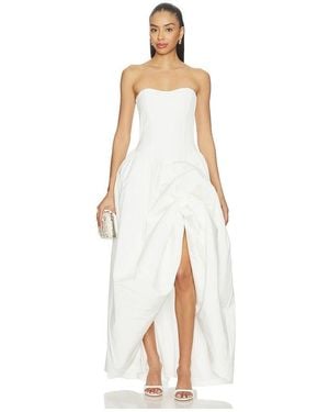 V. Chapman Clara Dress - White