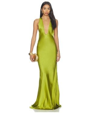 Nbd Pushpa Gown - Yellow
