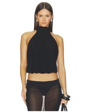 Misha Top Jersey The Sash En Color Negro Talla (También En Xs, S, M, Xl) - Azul