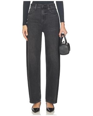 Pistola Wes High Rise Barrel Jeans - Black