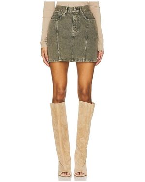 Moschino Denim Skirt - Natural