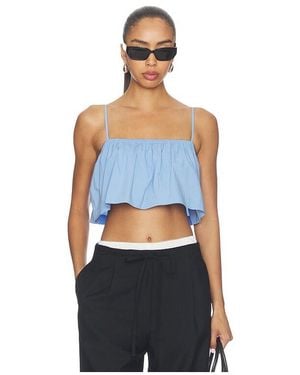 IRO Naomy Top en Blue - Bleu