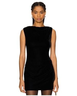 Lovers + Friends Lainey Velvet Top - Black
