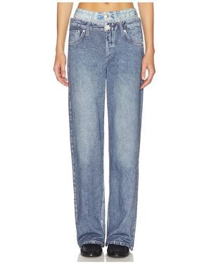 Rag & Bone Gerades Bein Miramar - Blau