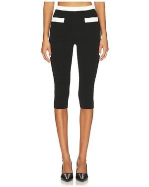 MAJORELLE Caprihose Chanthra - Schwarz