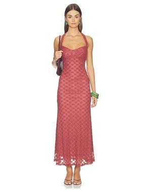 Bardot Kleid Mariko - Rot