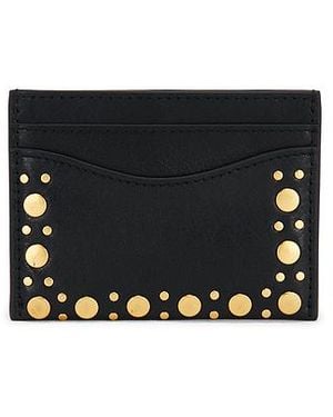 Rebecca Minkoff Mab Studded Card Case - Black