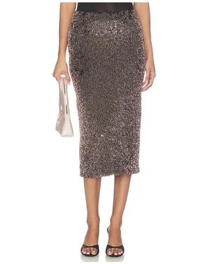 Veronica Beard Koa Long Midi Skirt - Multicolour