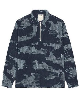 Oas Smoke Polo Shirt - Blue