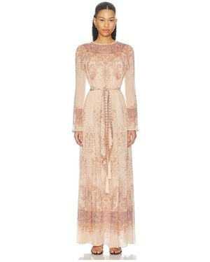 Zimmermann Valiant Sheath Dress - Natural