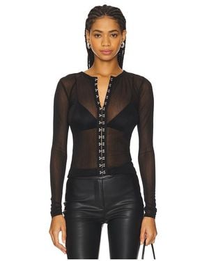 h:ours Aries Top - Black