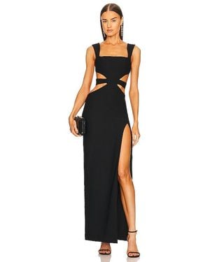 Michael Costello X Revolve Sadie Gown - Black
