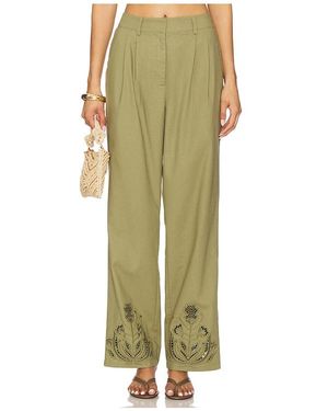 4th & Reckless Tyra Pants - Green