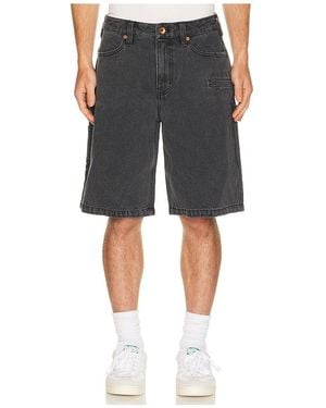 Brixton Builders Carpenter Baggy Short - Black