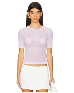 nastyamasha Shirtkleider Embroidery Logo - Weiß