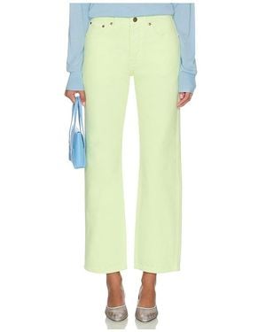 RENGGLI Straight Jean - White