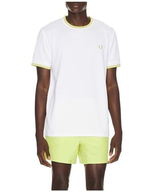 Fred Perry Shirt - Weiß