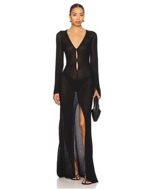 THE GARMENT Tanzania Long Gown - Black