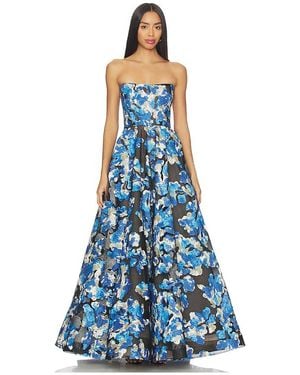 Bronx and Banco Cassandra Maxi Dress - Blue