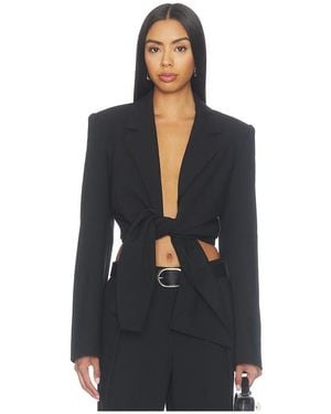 Bec & Bridge Elenora Cropped Jacket - Black