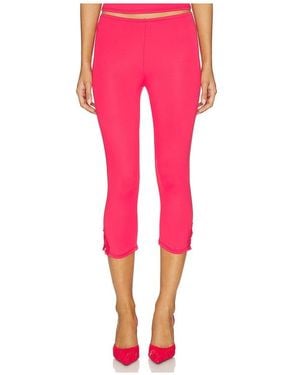 Only Hearts Capri Leggings - Pink