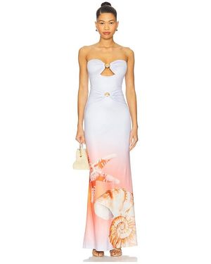 Runaway the Label Kleo Maxi Dress - White