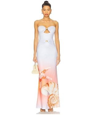 Runaway the Label Kleo Maxi Dress - White