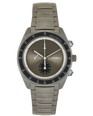 D1 Milano Uhr Cronografo - Schwarz