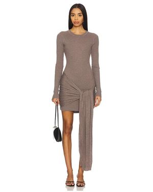 Lovers + Friends Vestido Jeany En Color Taupe Talla (También En Xl, Xs) - Gris