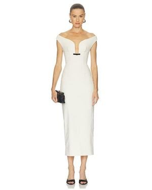 Camila Coelho Aurora Midi Dress - White