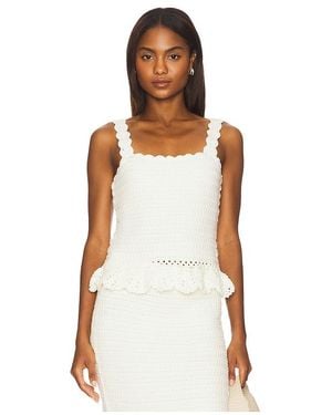 Rails Estefania Top - White