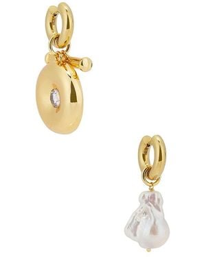Timeless Pearly Drop Earrings - White