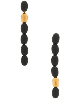 Heaven Mayhem Pendientes Colgantes Edith En Color Negro Talla