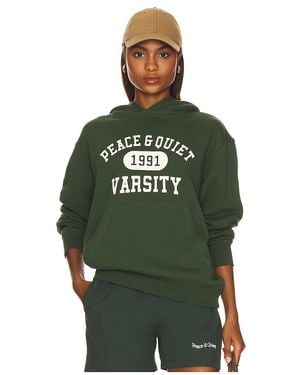 Museum of Peace & Quiet Varsity Hoodie - Green