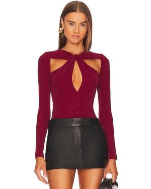 Michael Costello X Revolve Suki Bodysuit - Red