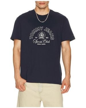 Tommy Hilfiger Crest Club Tee - Blue