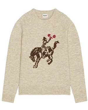 Rhythm Western Plains Knit Jumper - Natural