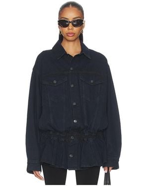 Agolde Jacke Rubik - Blau